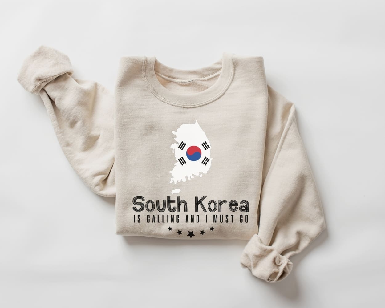 South Korea is Calling and I Must Go Sweatshirt - South Korea Tour Sweater