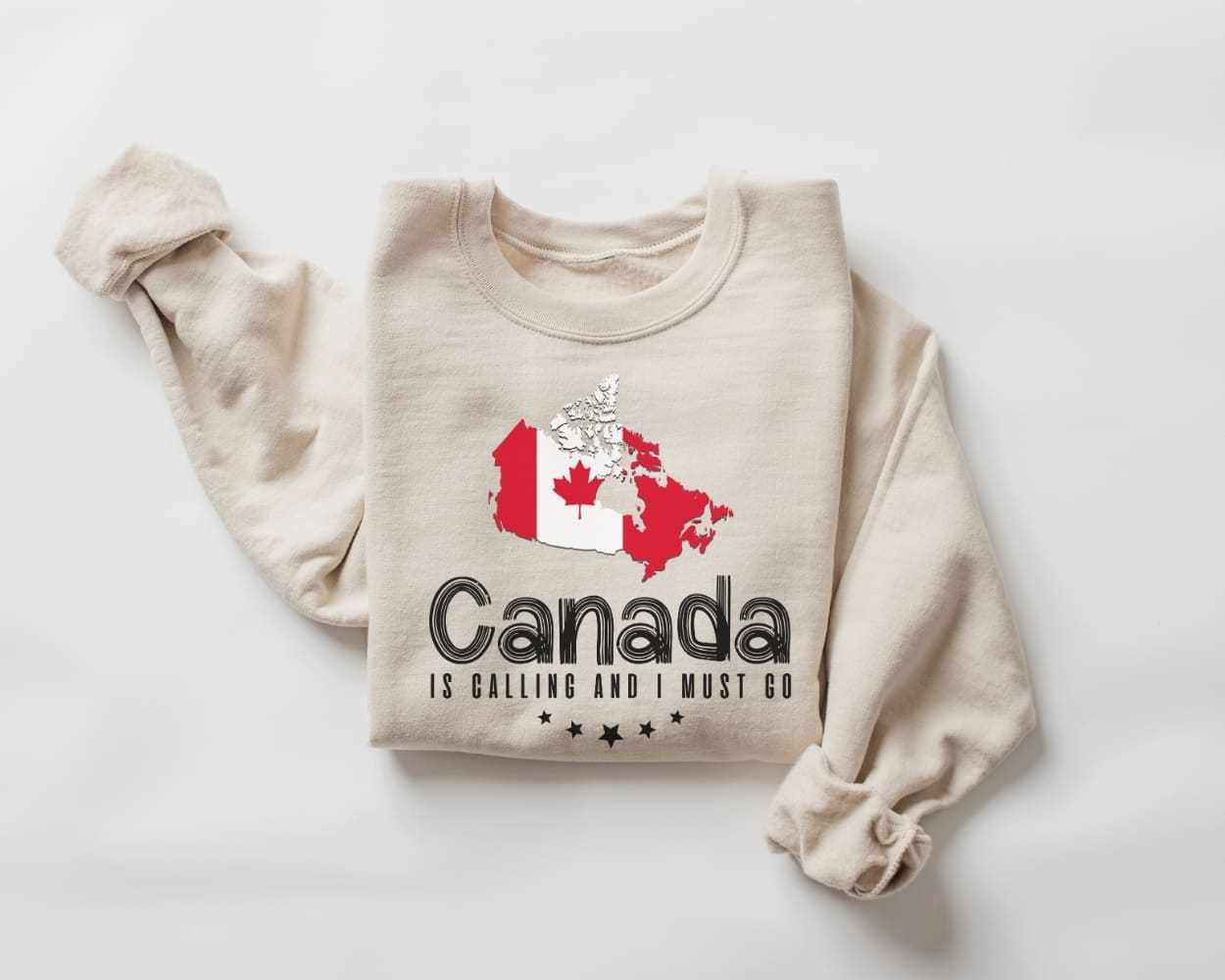 Canada is Calling and I Must Go Sweatshirt - Canada Tour Sweater