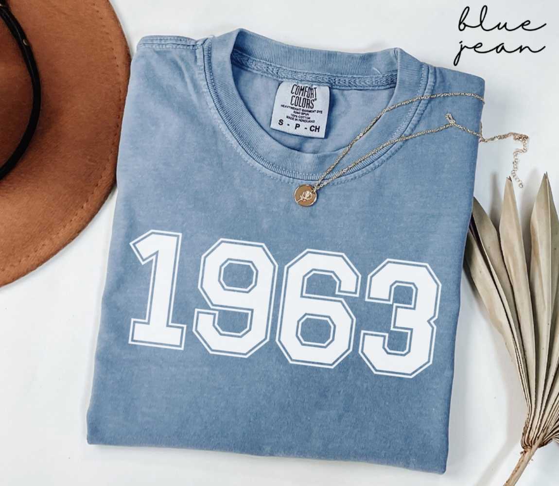1963 Birthday Comfort Colors® Shirt