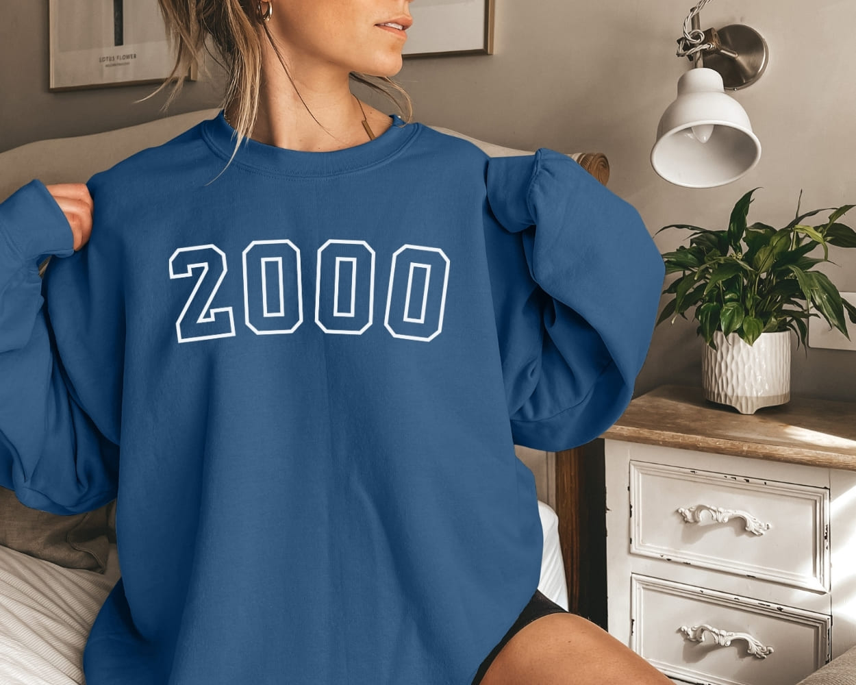 2000 Sweatshirt, 24th Birthday Sweater, Born in 2000 Gift