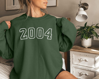 2004 Sweatshirt, 20th Birthday Sweater, Born in 2004 Gift