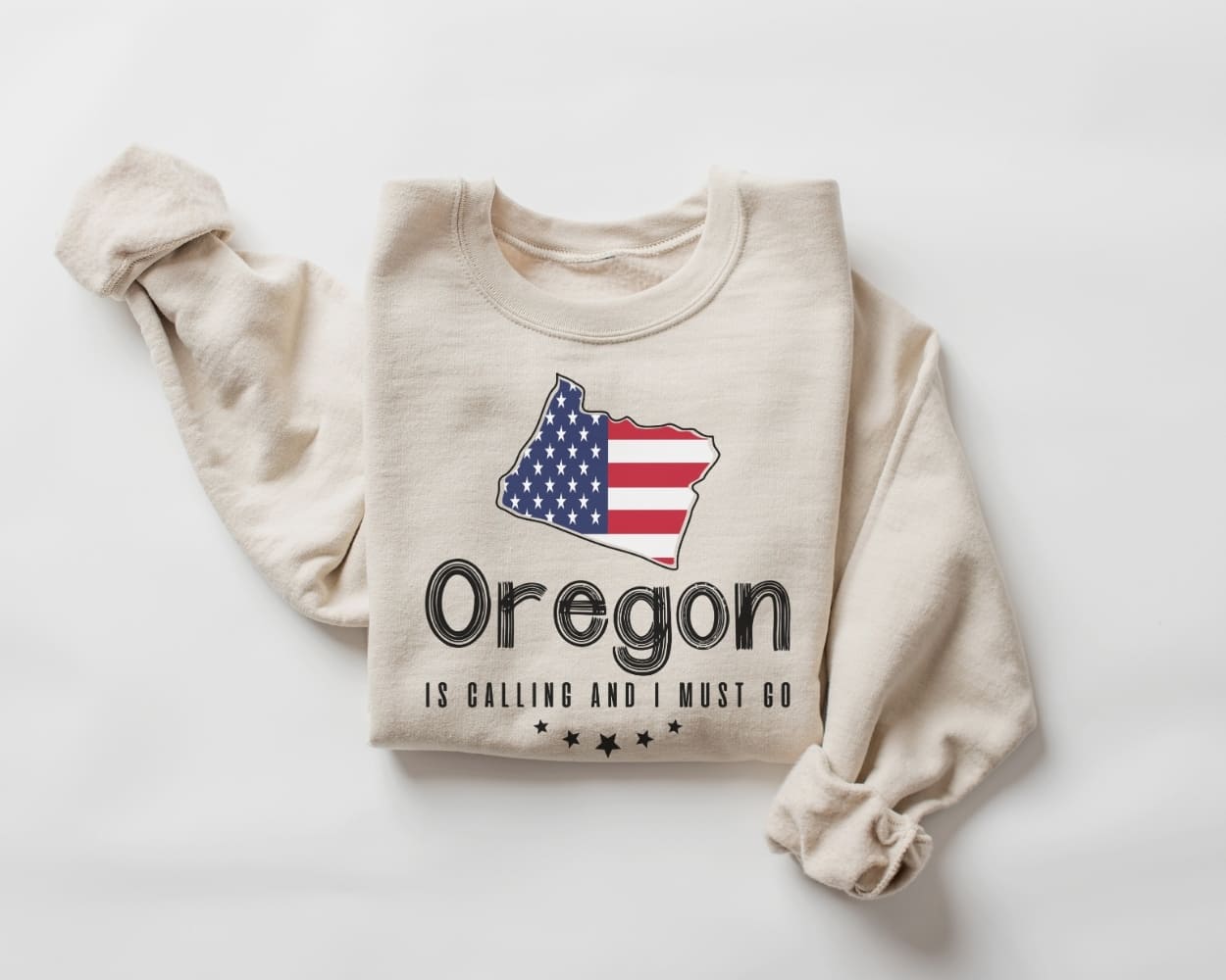 Oregon is Calling and I Must Go Sweatshirt - Oregon Tour Sweater