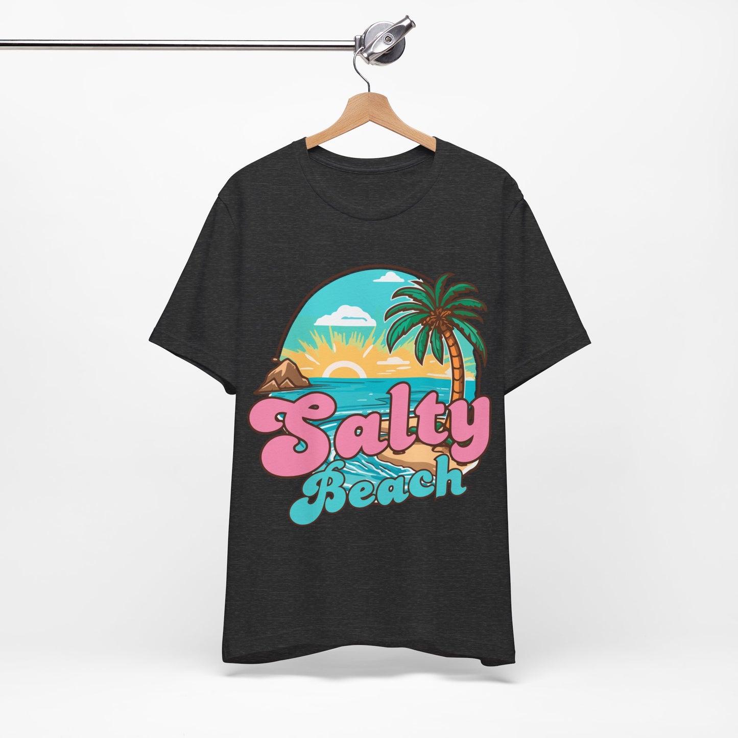 Salty Beach Shirt - Retro Summer T-shirt - Funny Beach GIft