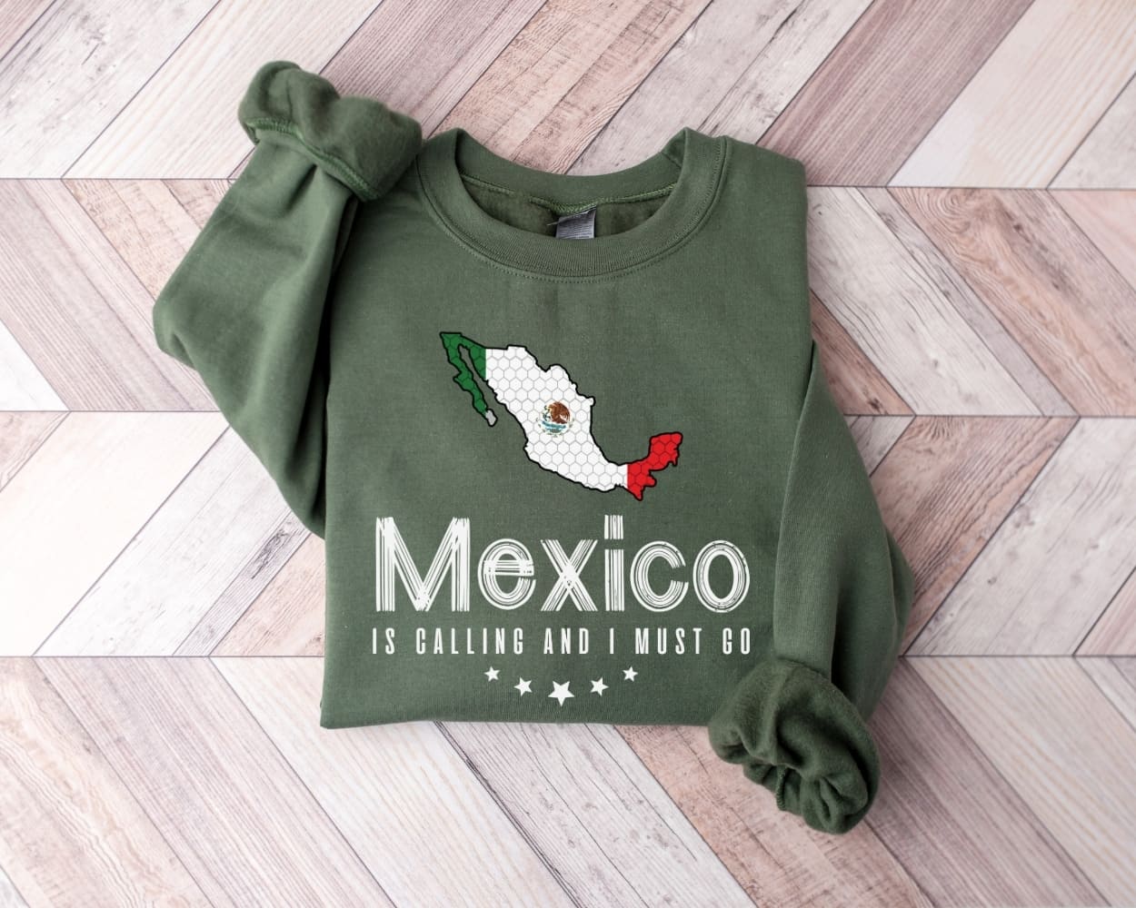 Mexico is Calling and I Must Go Sweatshirt - Mexico Tour Sweater