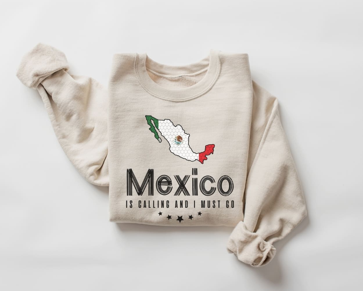 Mexico is Calling and I Must Go Sweatshirt - Mexico Tour Sweater