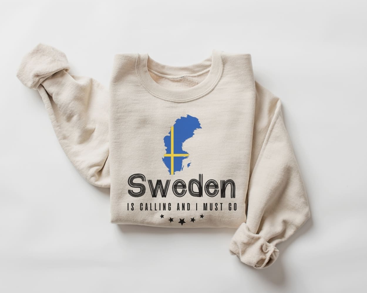 Sweden is Calling and I Must Go Sweatshirt - Sweden Tour Sweater