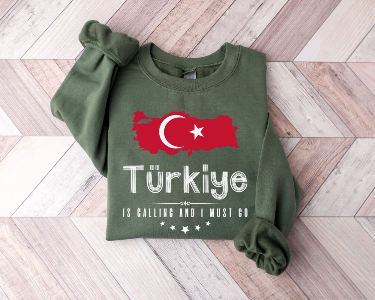 Turkiye is Calling and I Must Go Sweatshirt - Turkey Tour Sweater