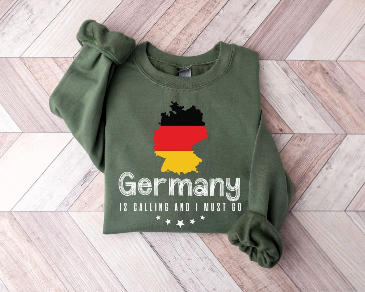 Germany is Calling and I Must Go Sweatshirt - Germany Tour Sweater