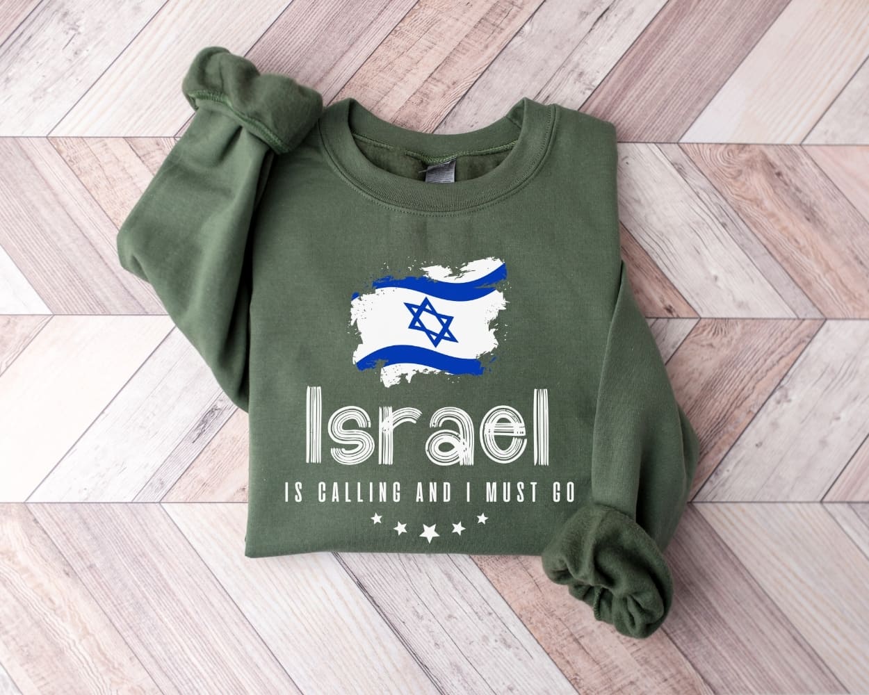 Israel is Calling and I Must Go Sweatshirt - Israel Tour Sweater