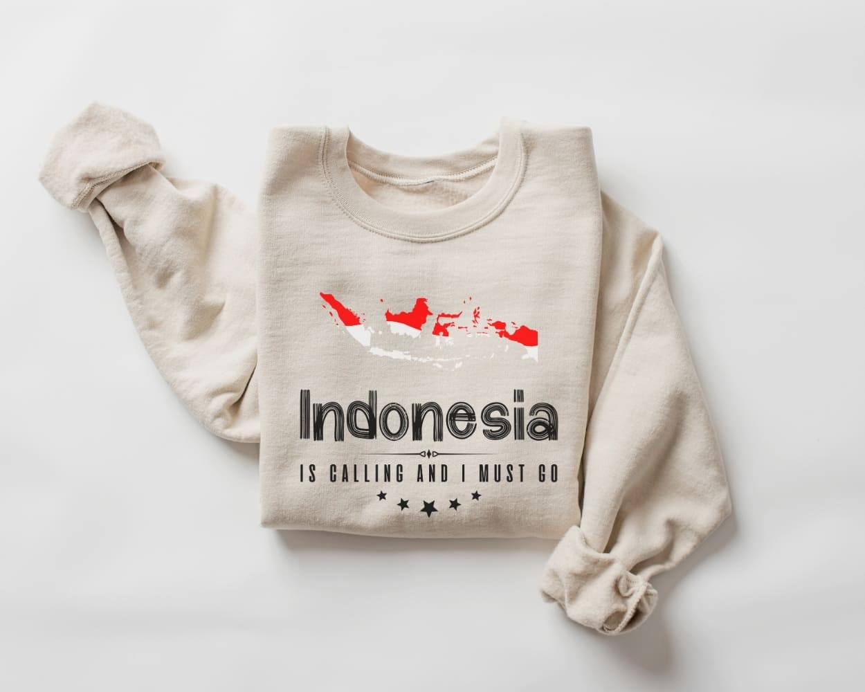 Indonesia is Calling and I Must Go Sweatshirt - Indonesia Tour Sweater