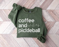 Coffee and Pickleball Crewneck  Sweatshirt