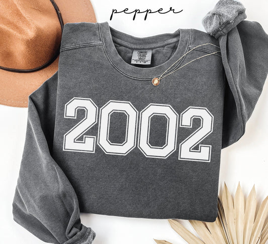 2002 Birth Year Birthday Sweatshirt